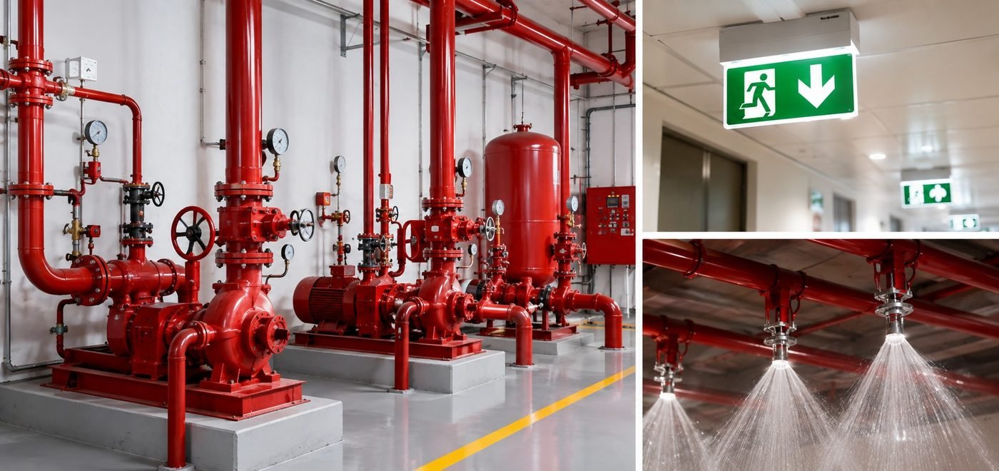Firefighting and life safety works by Buildings Rank
