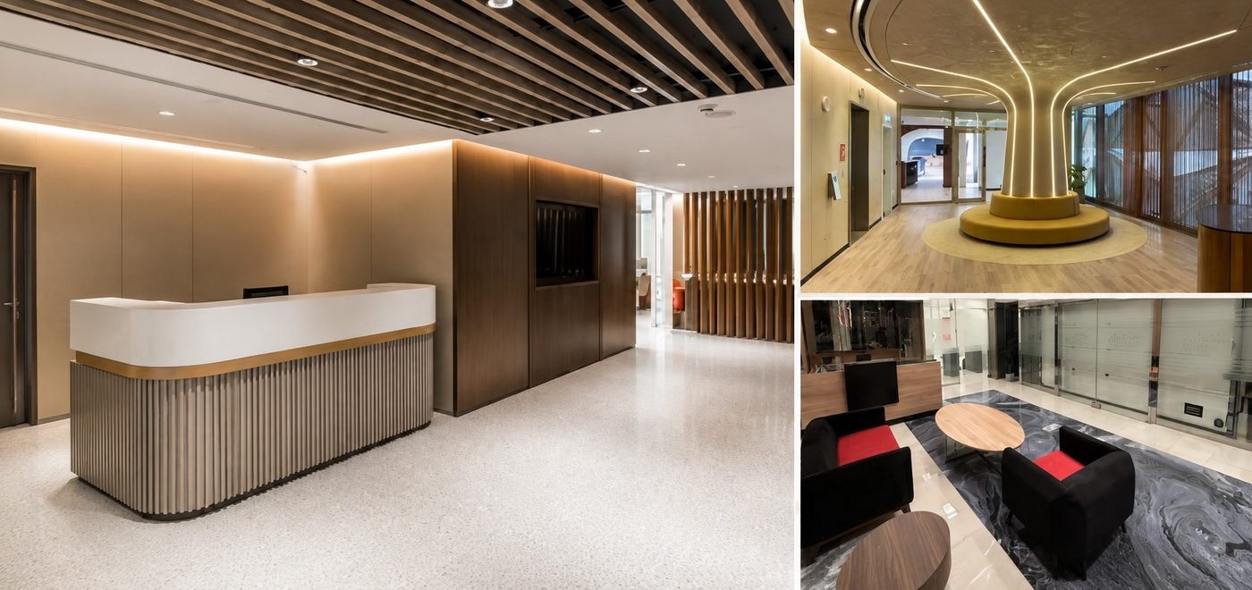 Architectural and interior fit-out works by Buildings Rank